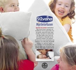 Kinderkussen Silvana eerste kussen 3D 60x70 - SlaapcomfortWinkel