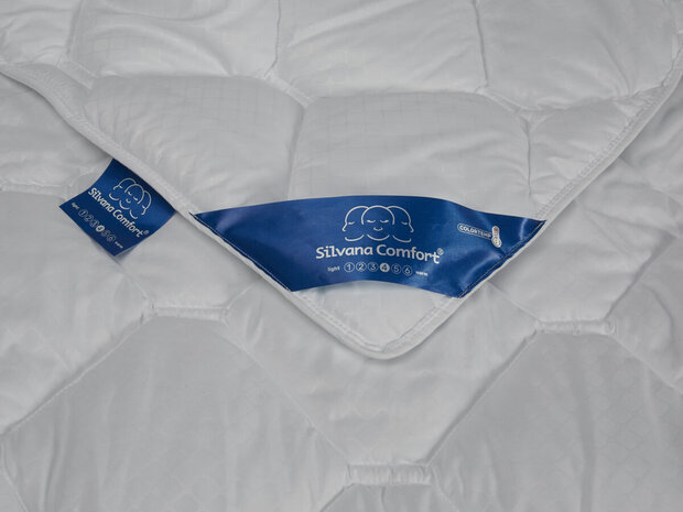 Silvana comfort dekbed blauw