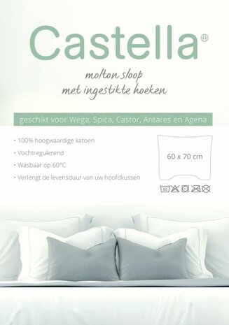 Castella molton met schoudercontour